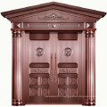 Good quality 100% pure copper double main door designs